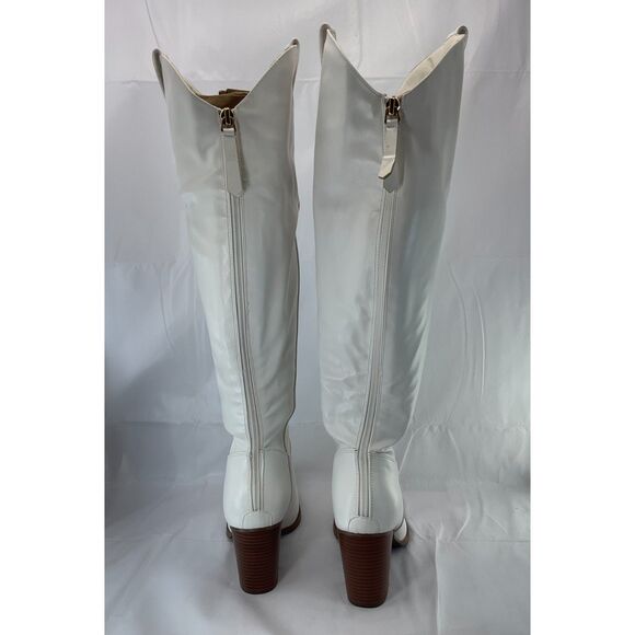 New Women Cowboy Knee High Boots wide C 71/2 - Picture 9 of 10
